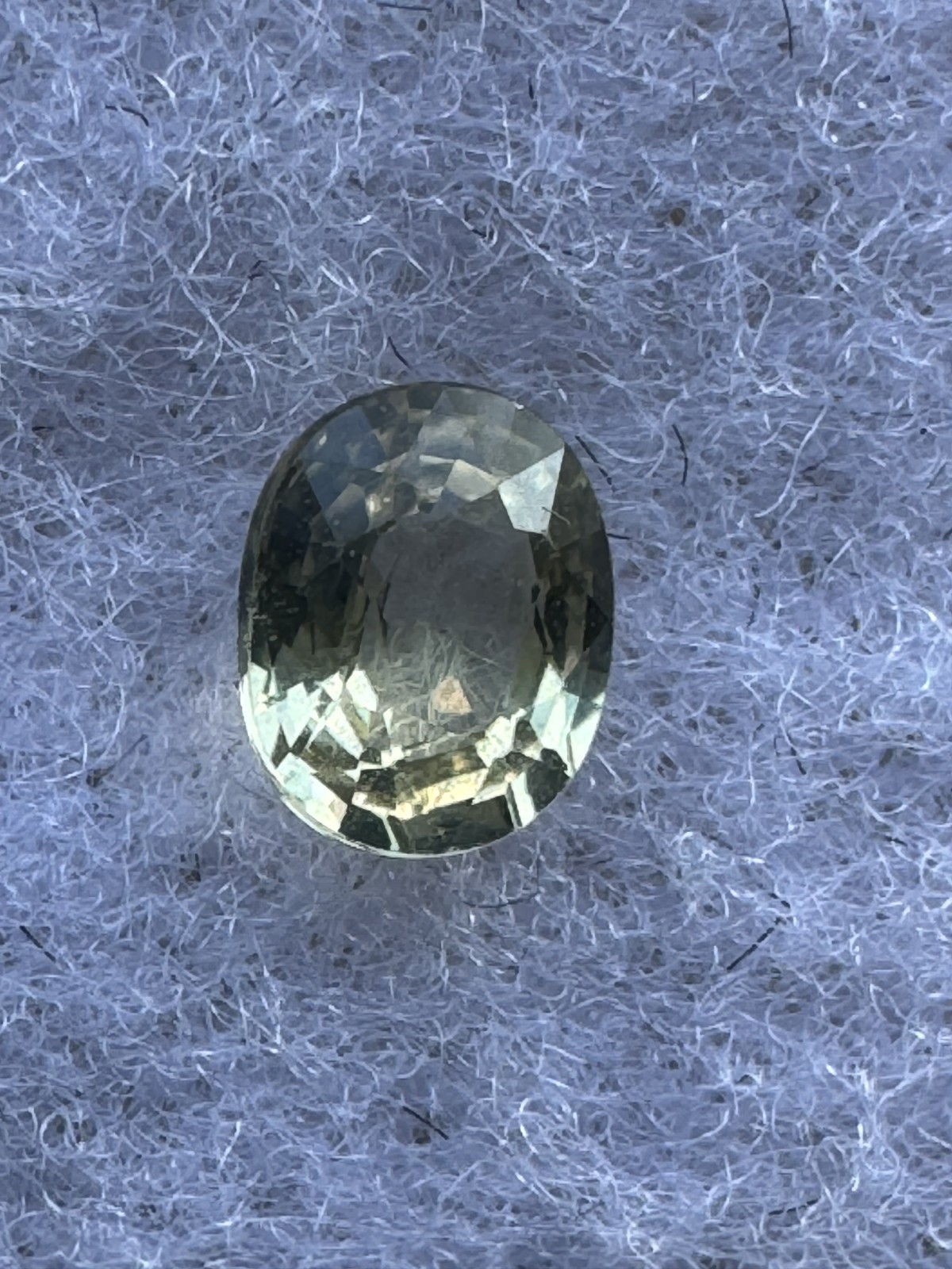 Lemon Green CHRYSOBERYL, 0.45 Carat, 5 x 4 mm Oval, Clean. Natural Gemstone #230
