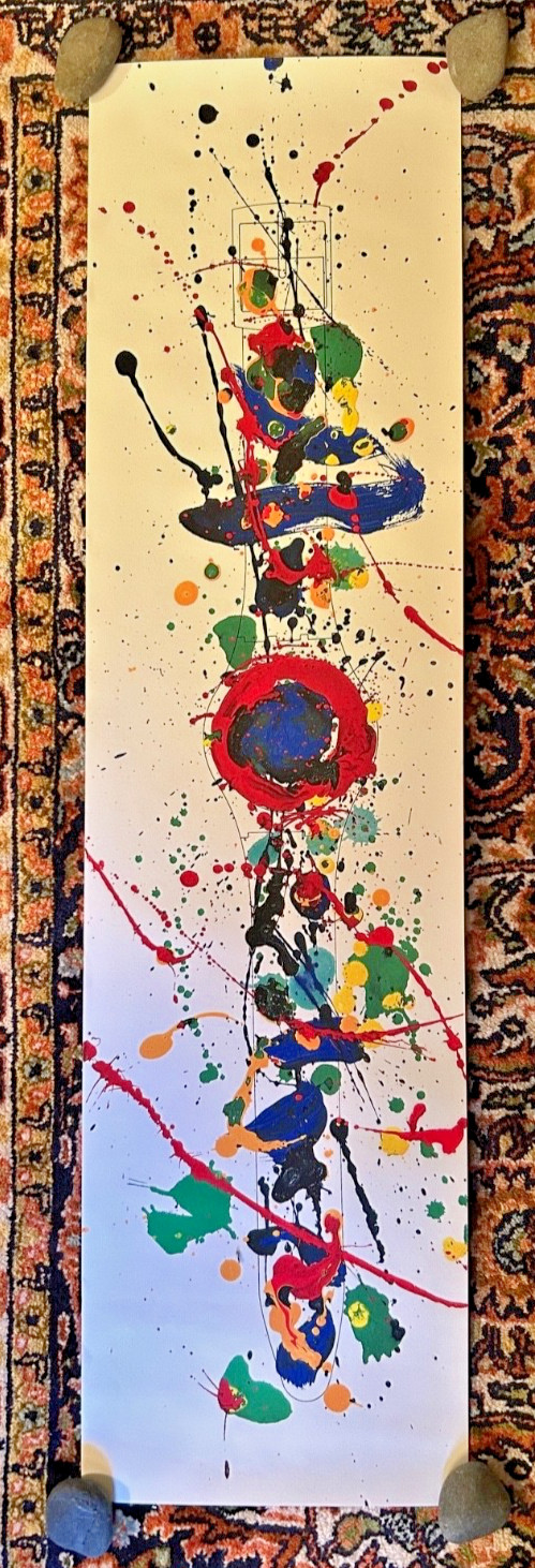 Swatch Art Special – Sam Francis Limited Edition Lithograph – 30 x 8 in – 1992