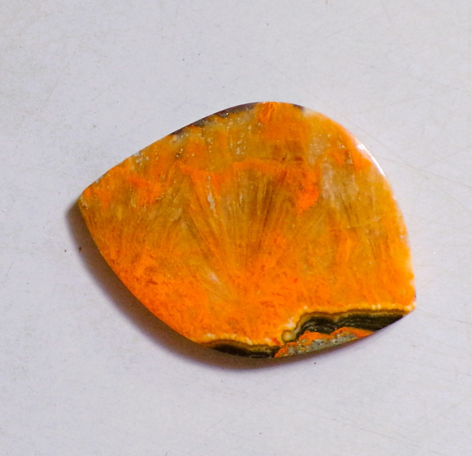 46.35 Cts Natural Bumble Bee Jasper Cabochon Loose Gemstone 44X32X5MM 27