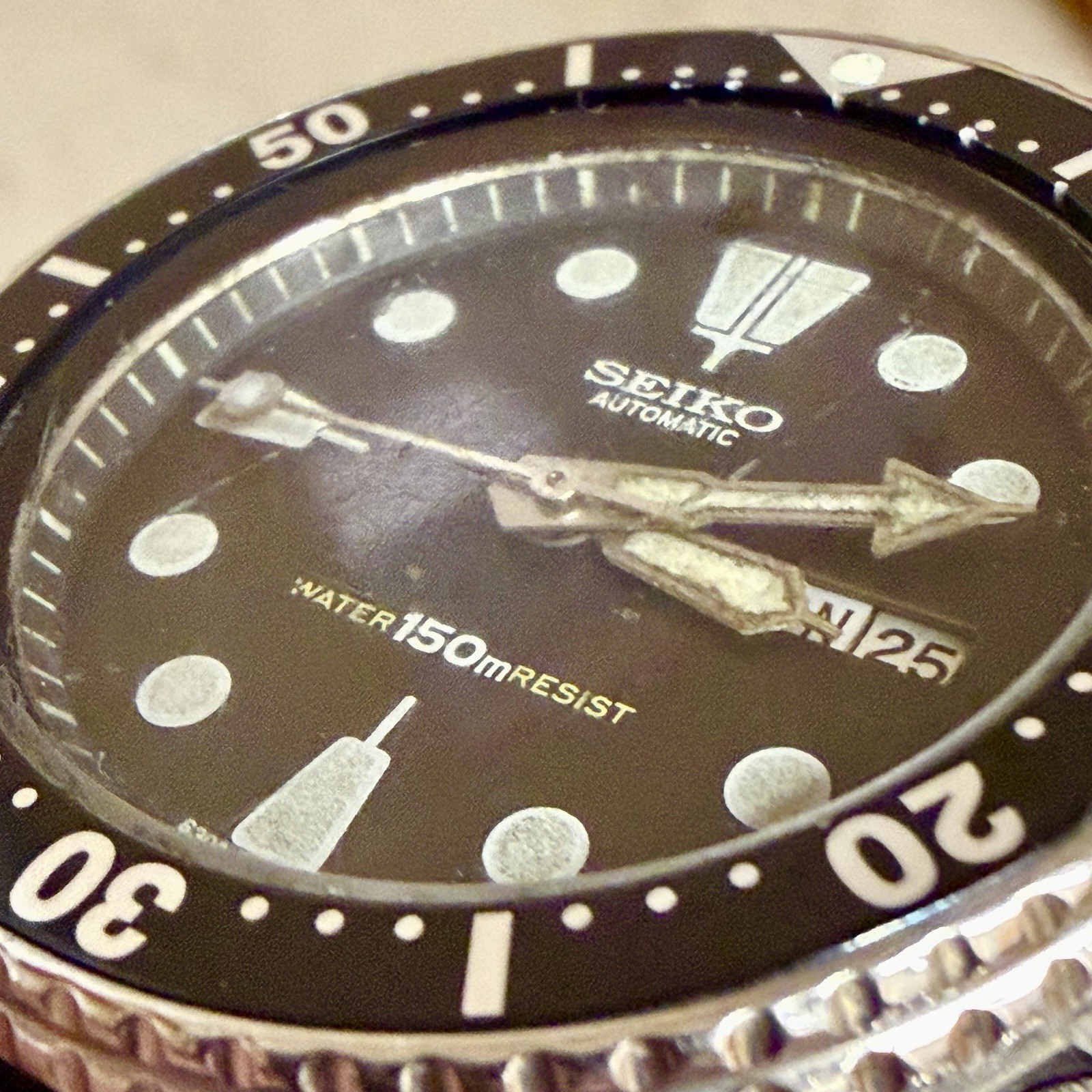 Vintage Seiko Turtle 6309-7040 Automatic Diver Watch. Clean Movement!