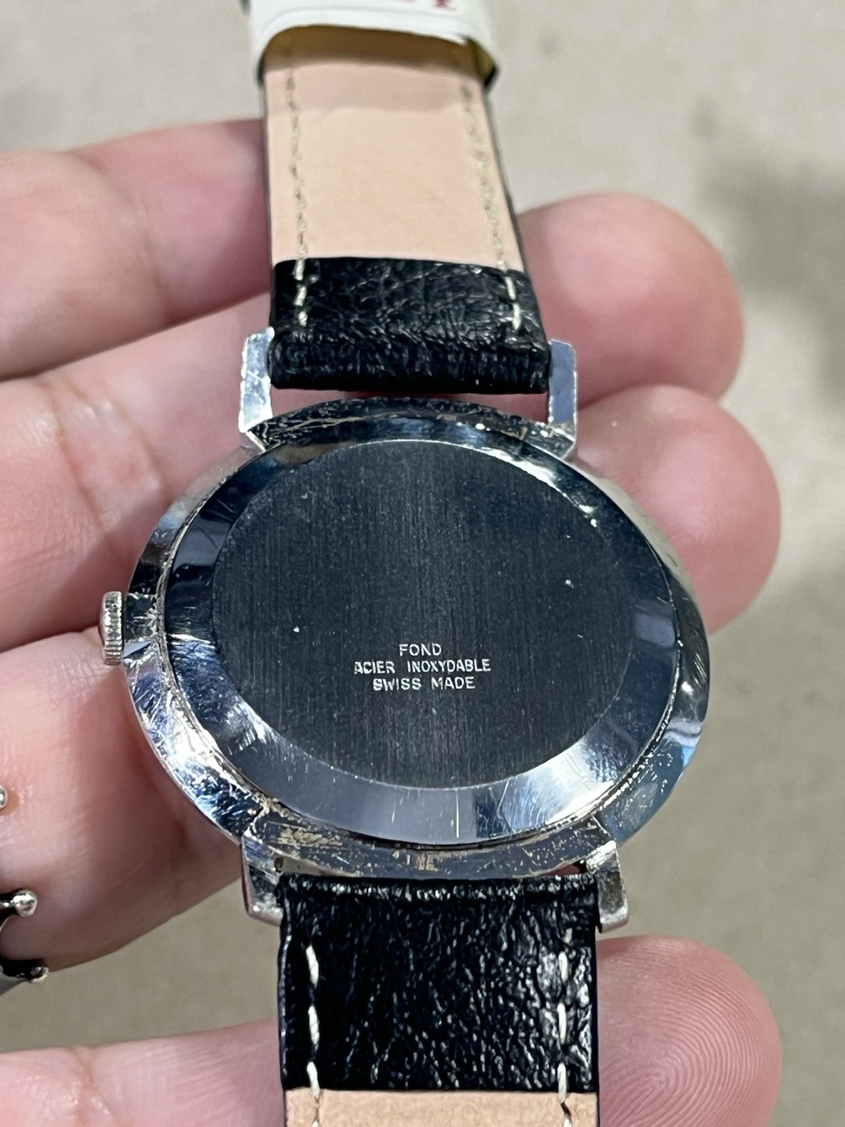 Veglia Swiss 1955 AS 1203 plat classic watch vintage 50 60’s big seconds jumbo