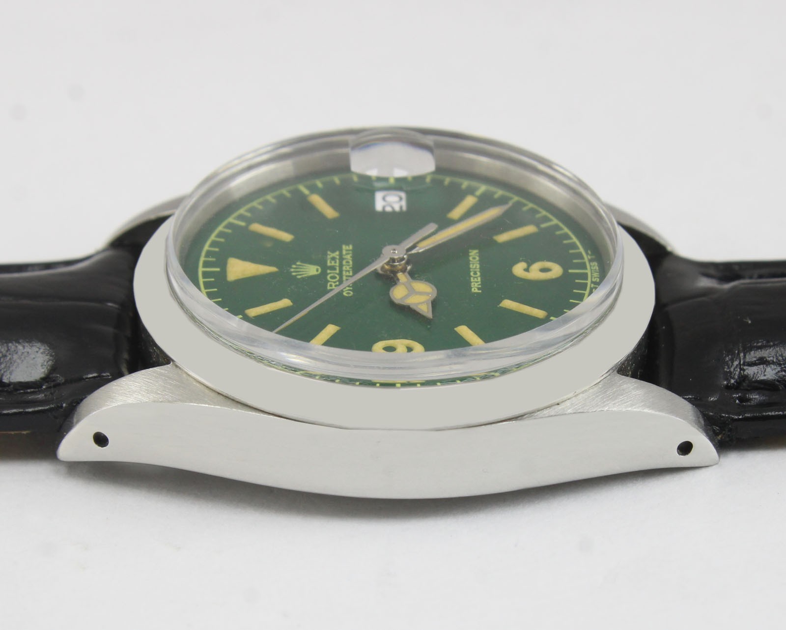 Vintage Rolex Oysterdate Precision Men 34mm Steel Men Watch Ref 6694
