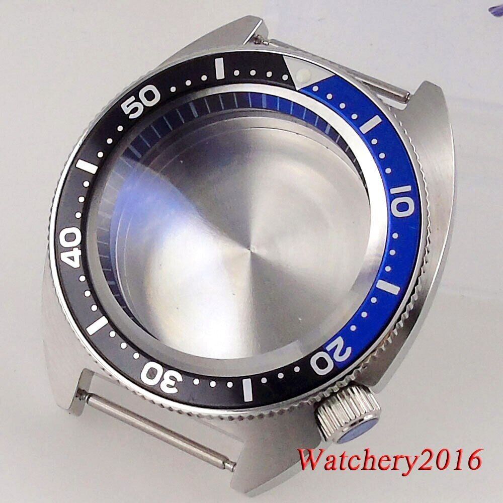 41mm Watch Case Fit for NH35 NH36 PT5000 ETA 2824 ST2130 Domed Sapphire Glass