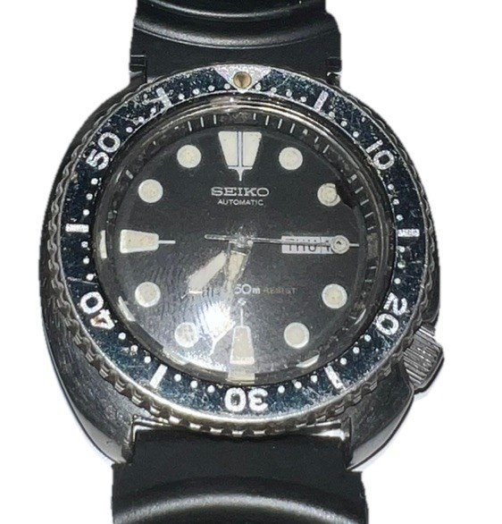 VINTAGE SEIKO TURTLE DAY DATE AUTOMATIC REF 6309-7040 SERVICED GOOD CONDITION