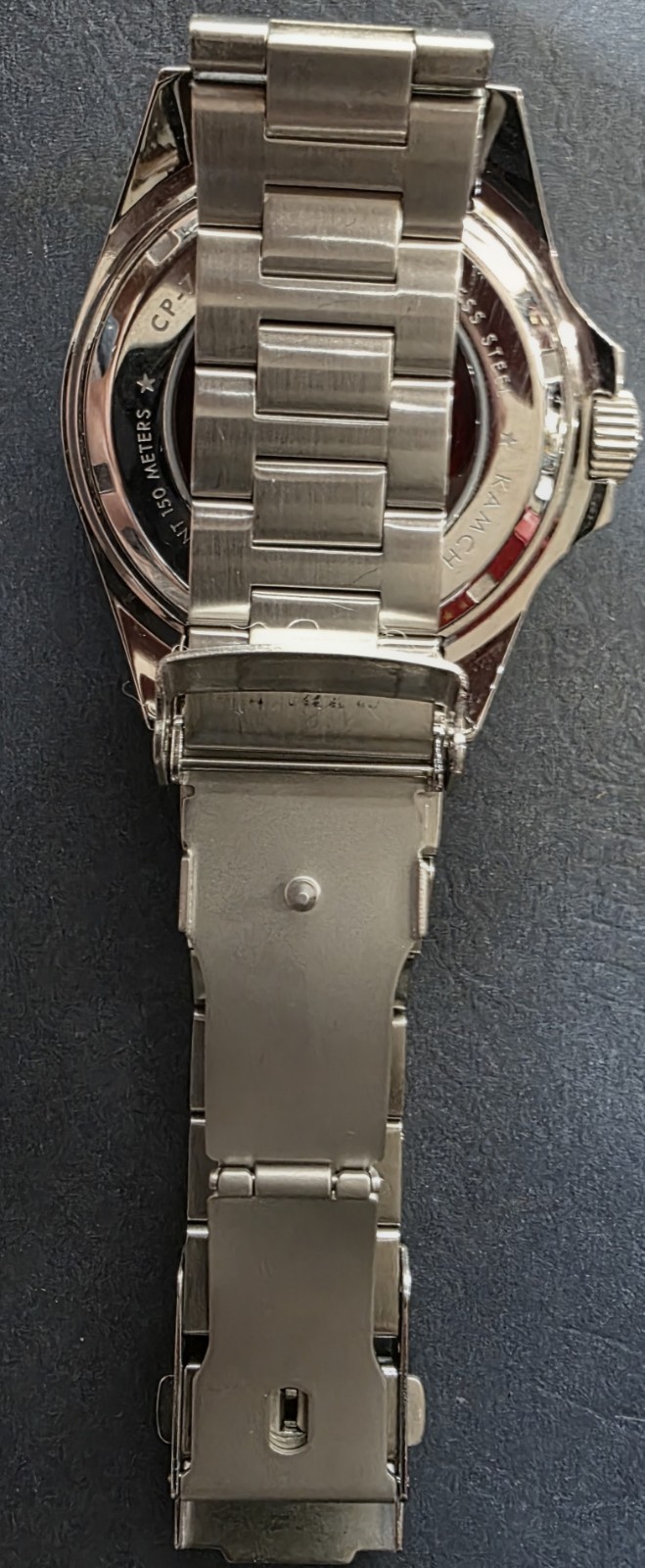 CCCP Kamchatka Cp-7048-66 Diver Blue Bezel Black dial WR150 Automatic