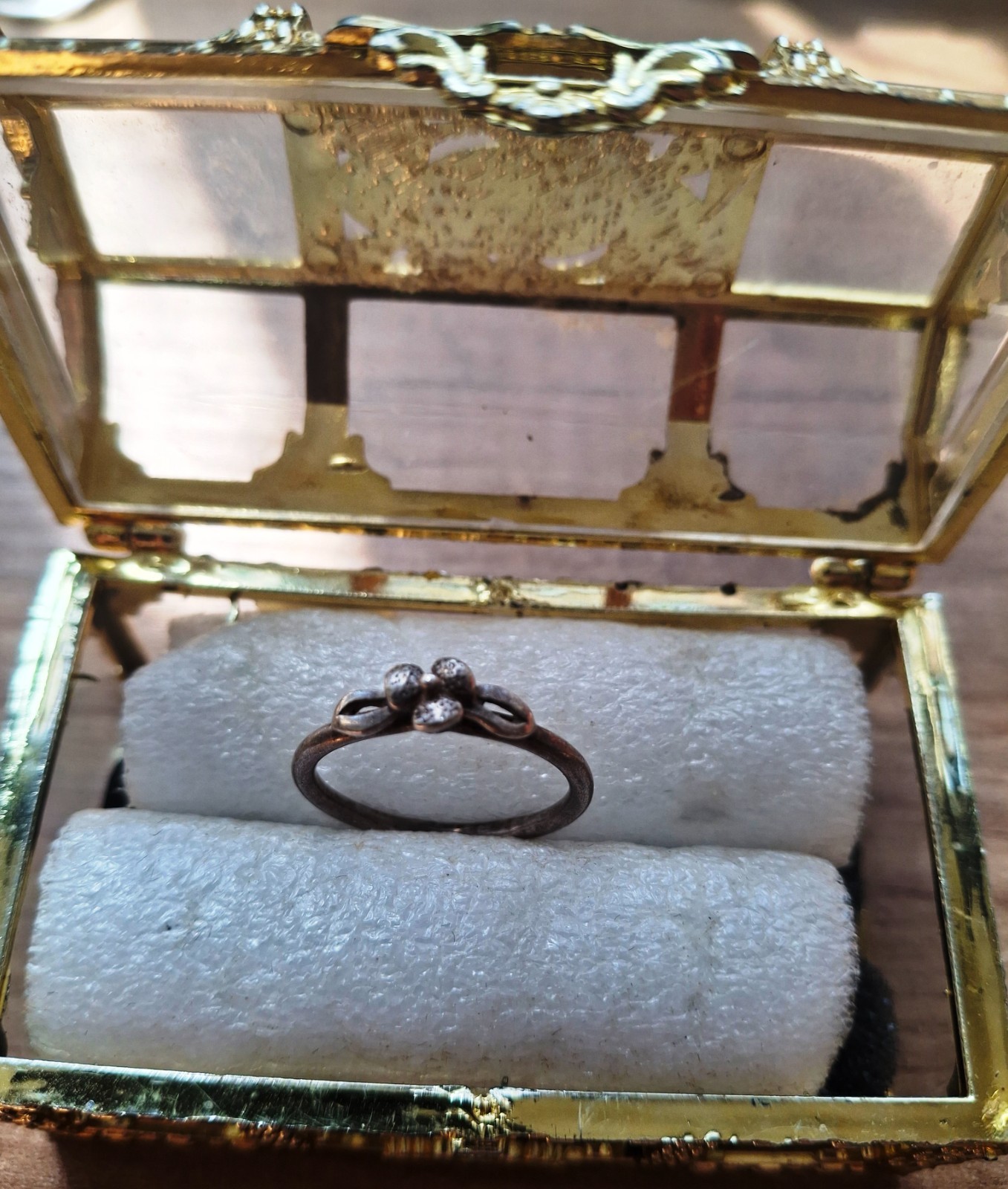 Vintage USSR RING IN STERLING SILVER 925 size 9(19)