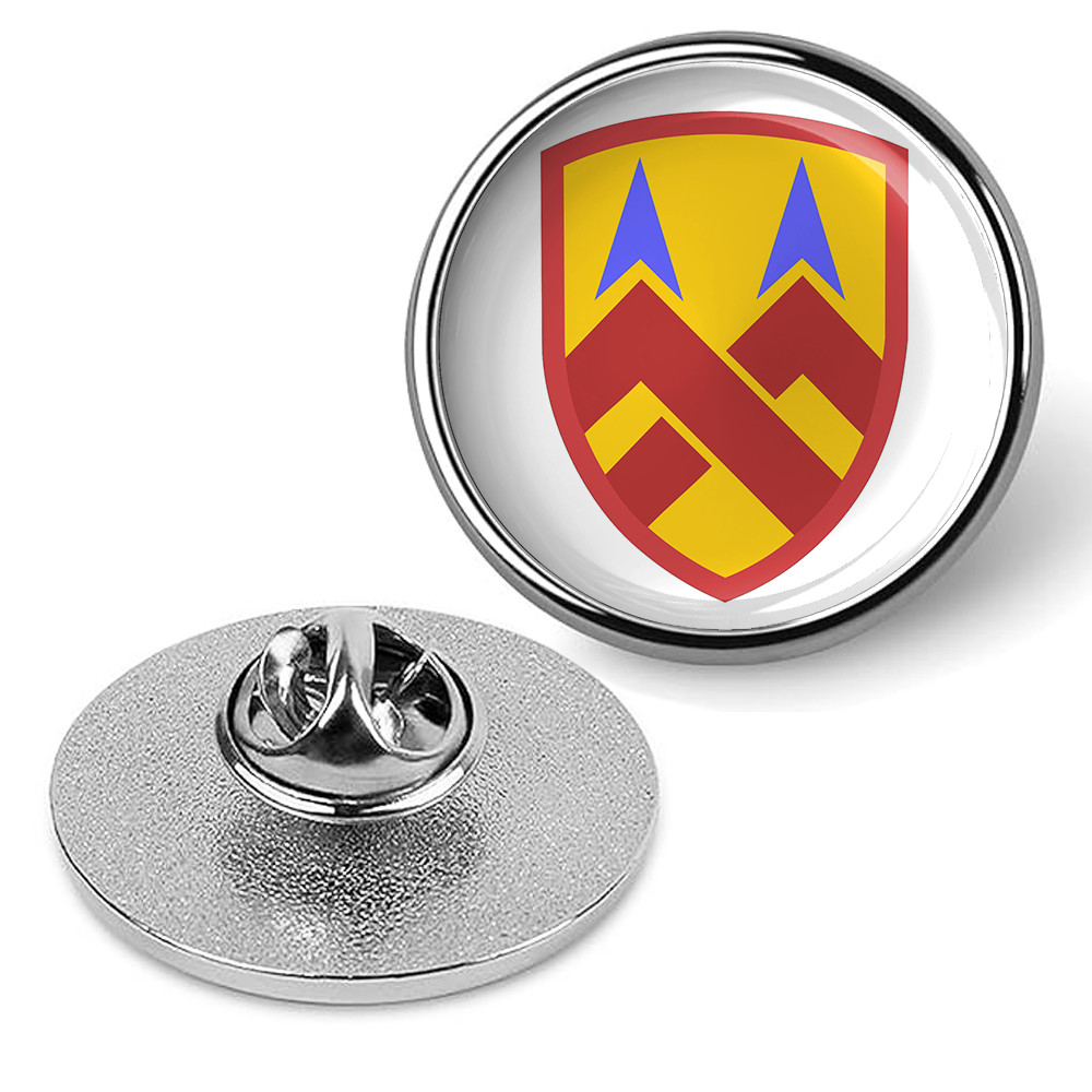 377th Theater Sustainment Command Tie Suit Shirt Lapel Pin