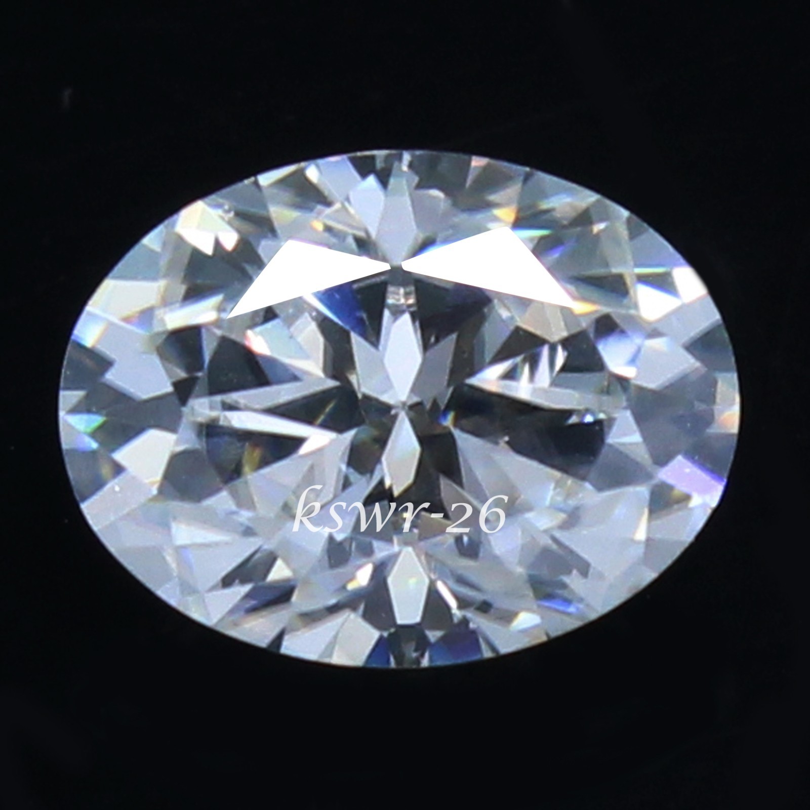 Natural Certified D Color VVS1 Excellent Cut 4.5×3.5 MM Oval Loose Diamond