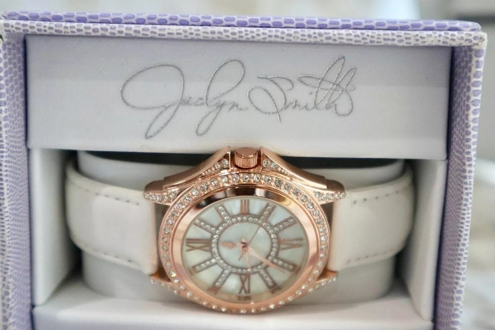 Jaclyn Smith Watch Gold Color NWTO