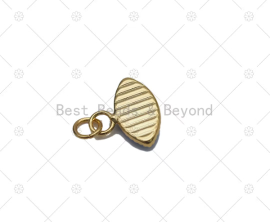 Colorful Enamel Evil Eye Shape Pendant,18K Gold Filled Charm, Necklace Bracelet