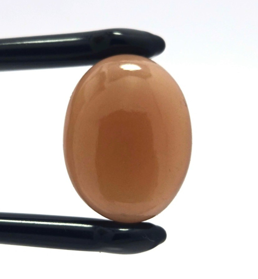 Natural Moonstone cabochon 22.00 ct Brown oval untreated loose gemstone