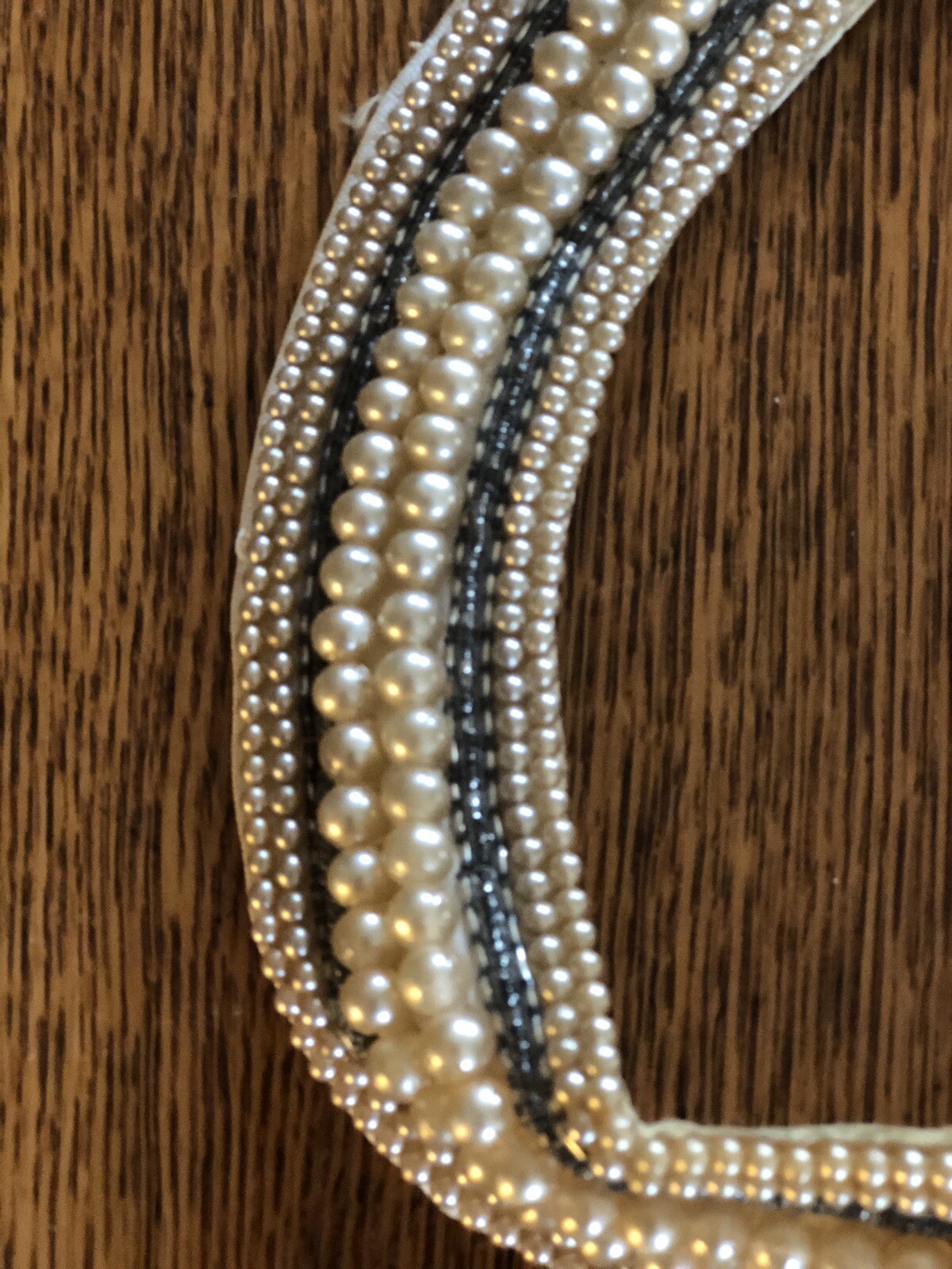 VTG Faux Pearl Beaded Necklace /Collars (4) Japan 1 Bar & Beards Top Hit Fashion