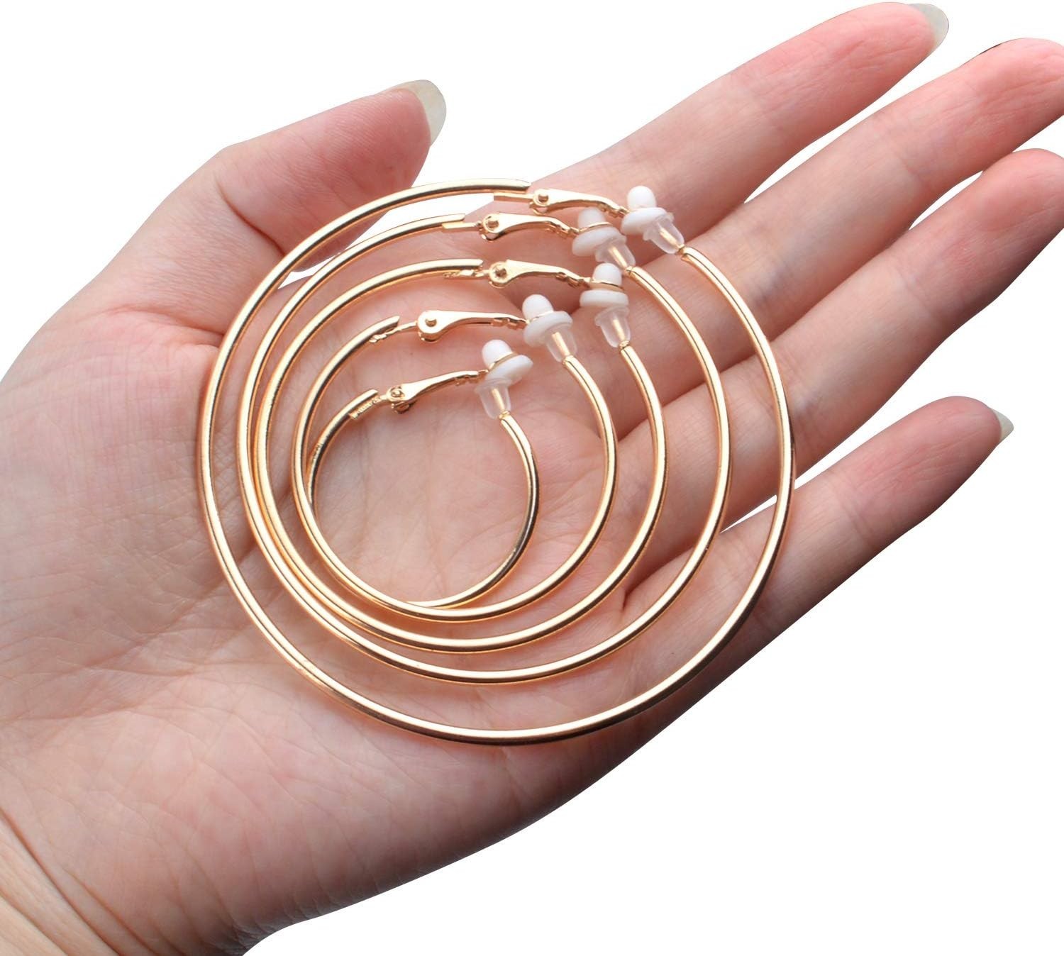 5 Stylish Gold Clip On Hoop Earrings – Non-Piercing Luxury for Every Occasion