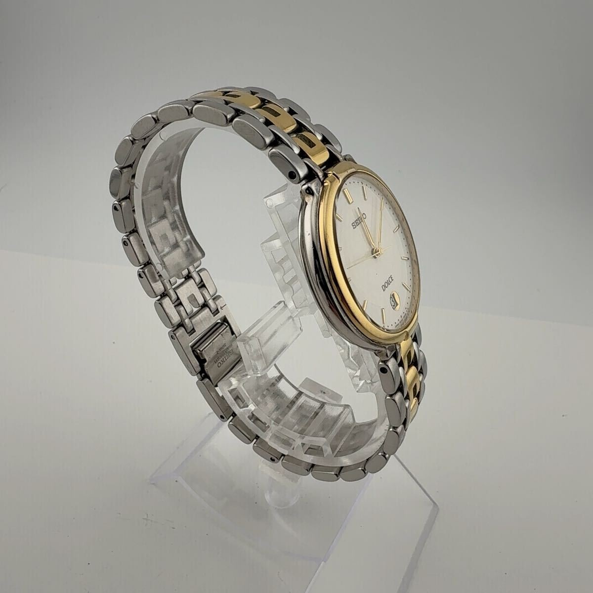 SEIKO 5E32 6A80 Seiko DOLCE Quartz Men s Boys Wristwatch Working Battery Replace