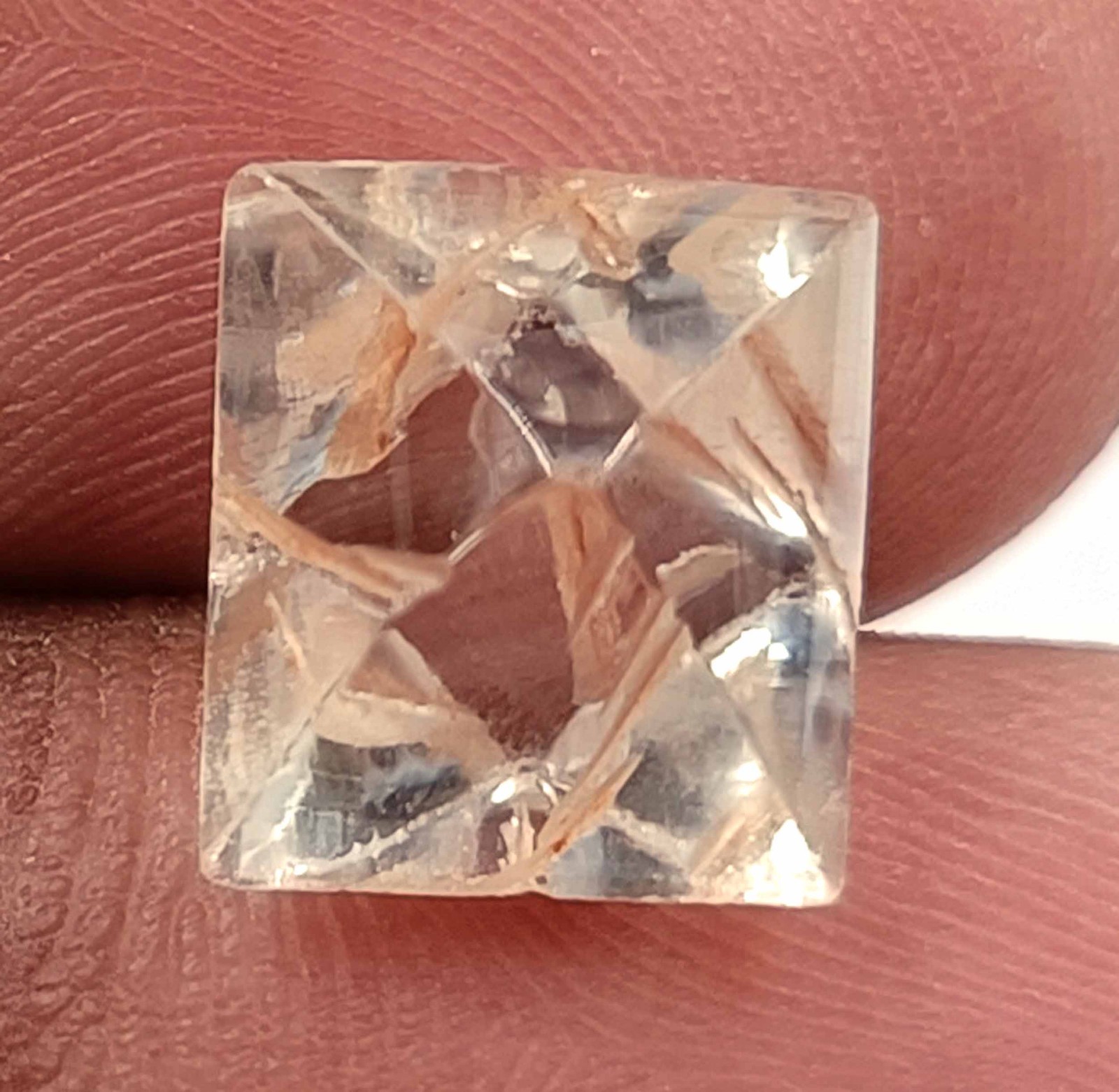 74 Ct Lab Grown Raw Diamond CVD Flawless Clarity F Color FL IGL Certified 5OSJ