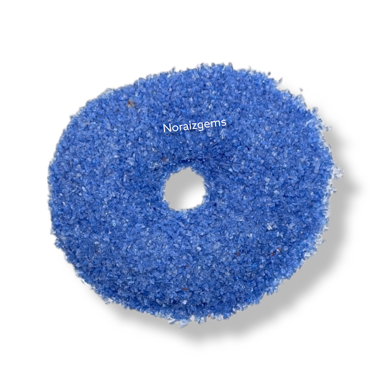 Crushed Blue Hydro Quartz Gemstone Coarse For Woodworking, Ring Inlay, Resin Art