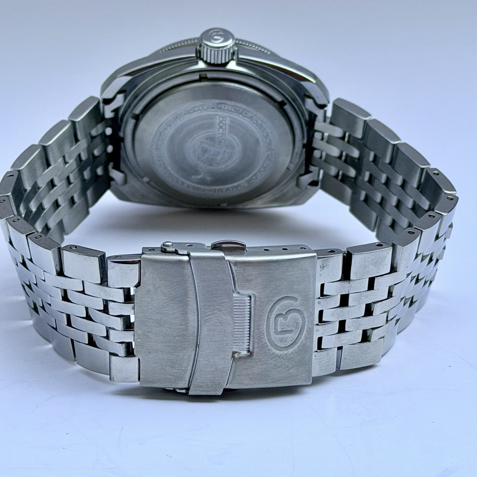 Vostok Amphibian Classic Automatic Russian Military Dive Watch White Dial 71009A