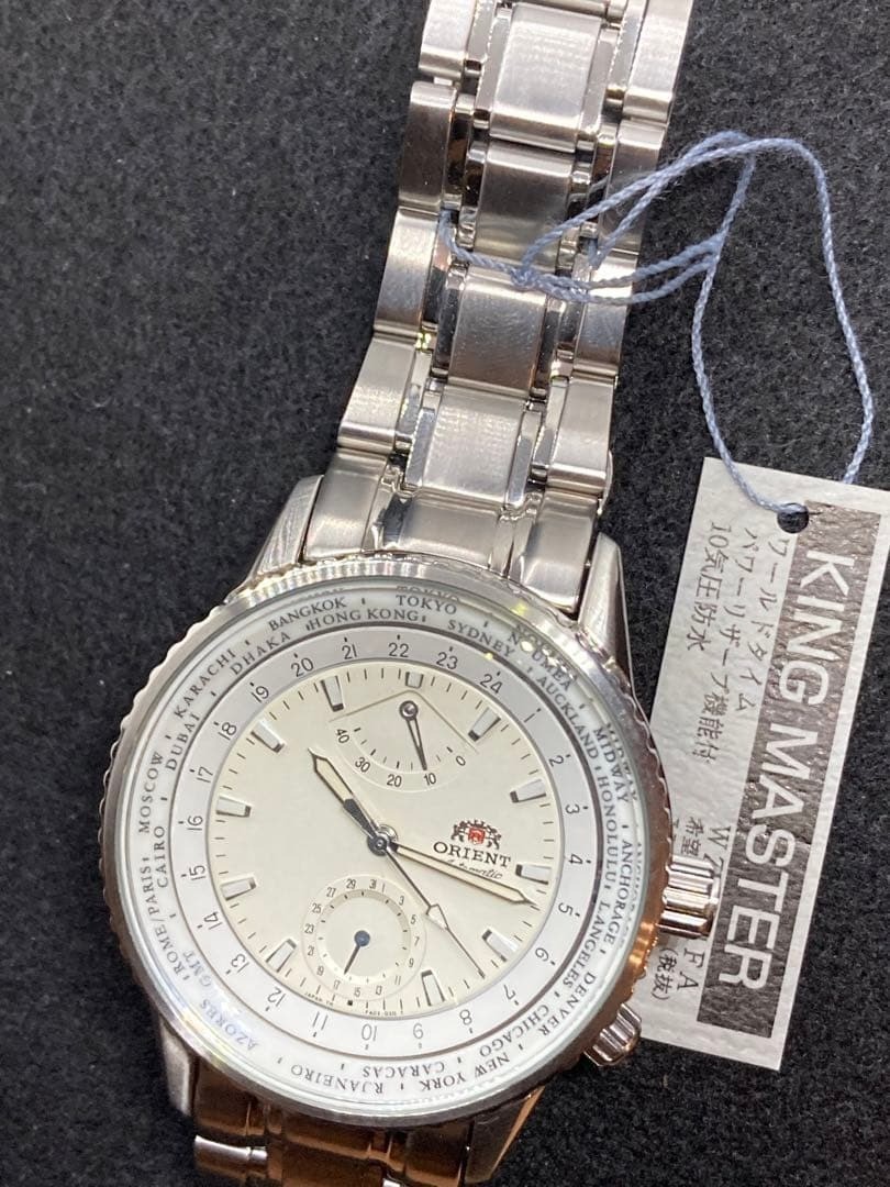 ORIENT King Master WZ0051FA White Dial Automatic Men’s Watch no Accessories USED