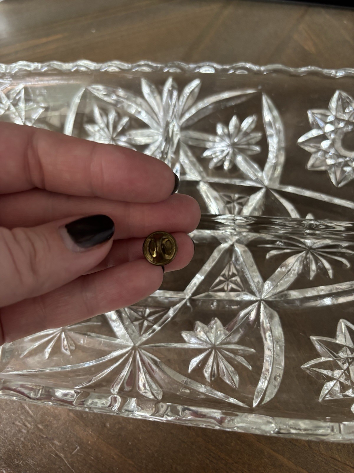 Vintage 1970s “Precious Feet” V.EVERS Lapel Pin- Made In USA
