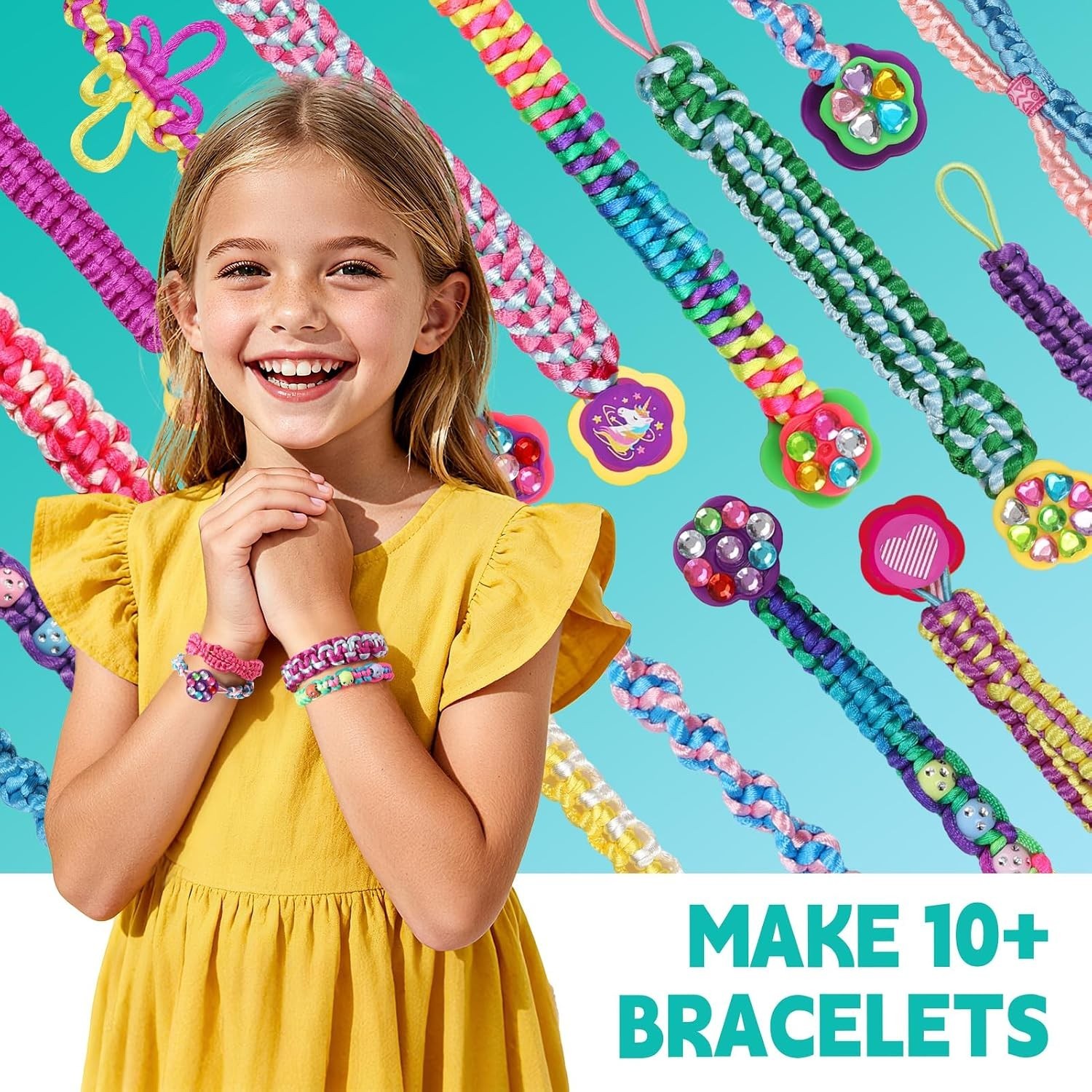 Sparkly Bracelet Kit for Kids – Build Creativity with Safe, Non-Toxic Components