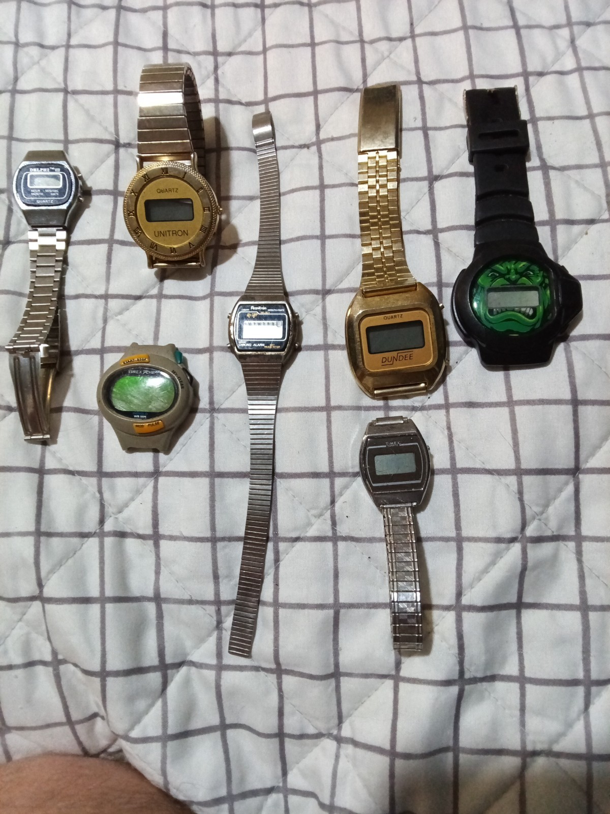 Vintage LCD Watches Untested
