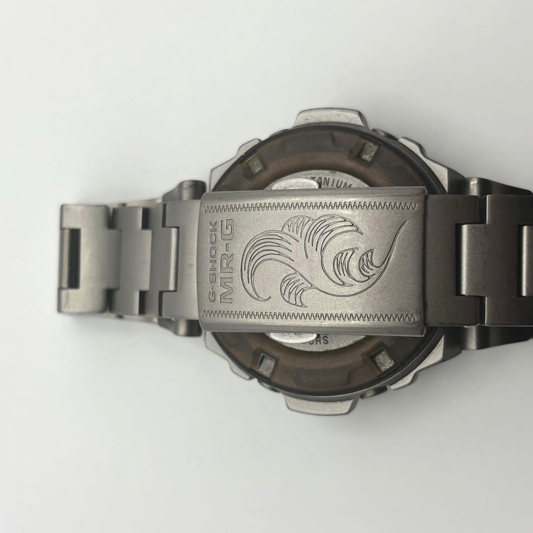 Casio MRG 100T G SHOCK Full Metal Titanium Silver