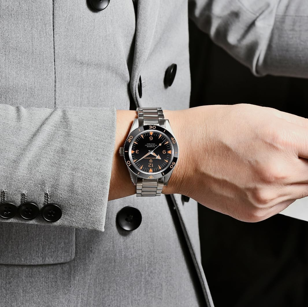 Pagani Design Men’s Automatic Diver Watch 200M Waterproof NH35 Sapphire Bezel