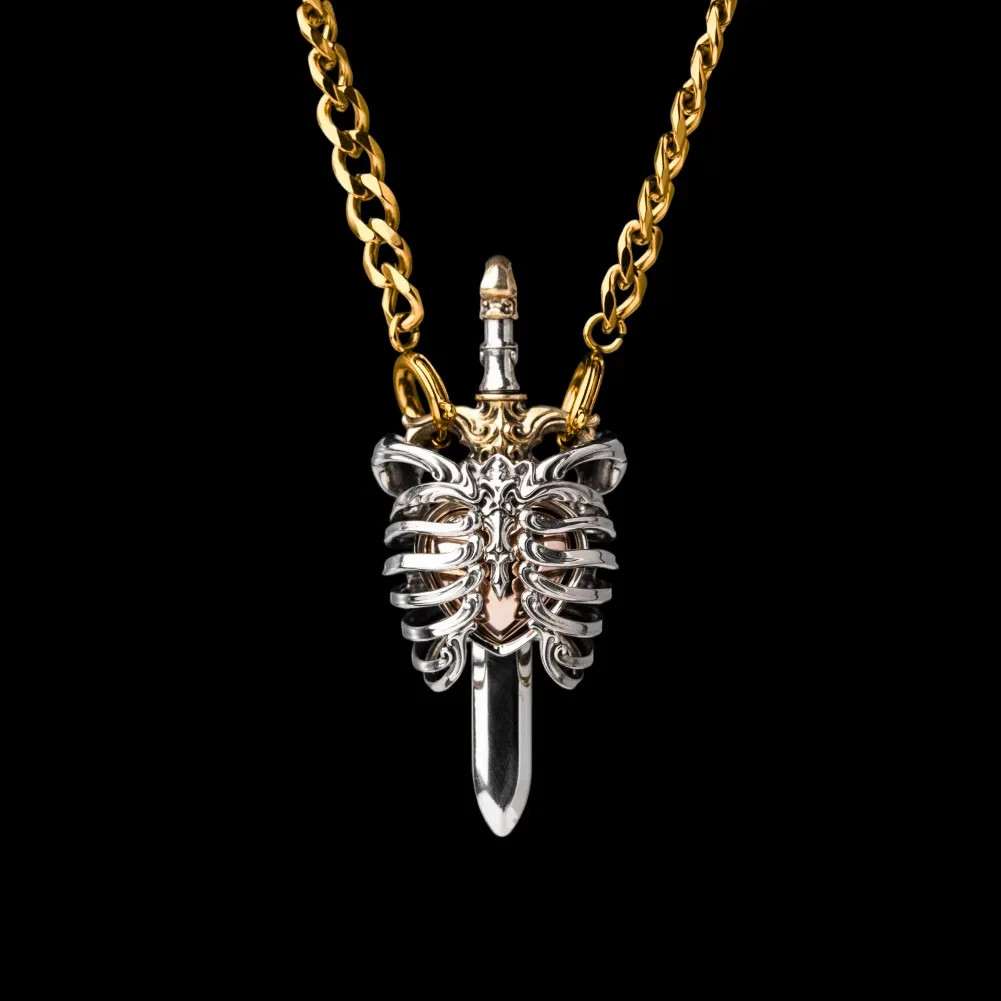 The Beating Heart Pendant Fidget Jewelry Gifts for Men Women