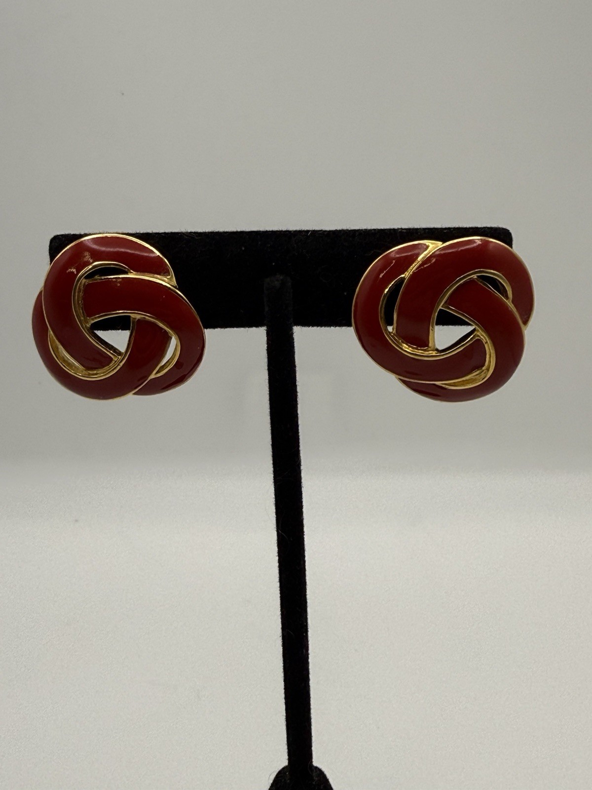Vintage 1980s/ 90s Red Gold Black Enamel-Lucite -Plus Acrylic & Wood Mixed Lot
