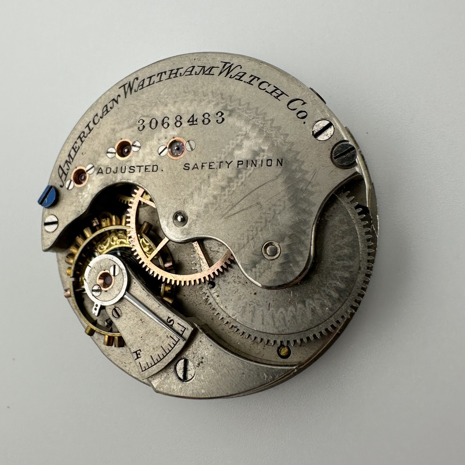 WATCHMAKERS – WALTHAM SIZE 6, THE ROYAL QUALITY VARIATION – Good Balance