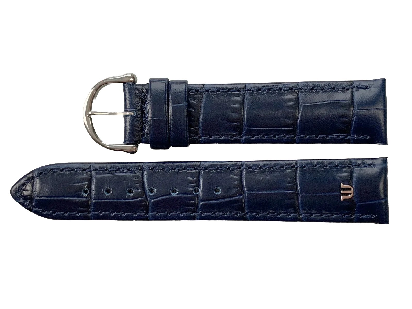Maurice Lacroix Kroko Grain Uhrenarmband 16,18,19,20mm braun schwarz blau / 95