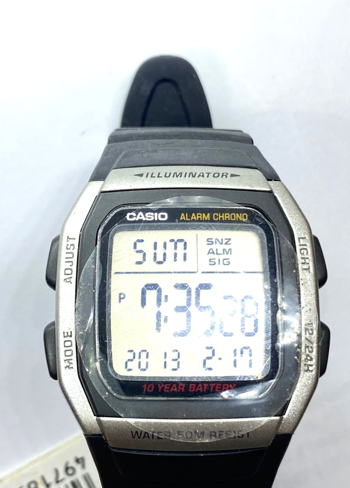 New CASIO W-96H-1AVES Men’s Digital Watch, Alarm, Light