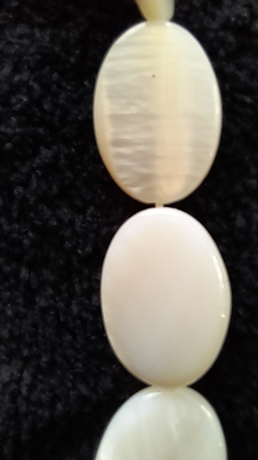 Mother of Pearl Prayernecklace – handmade 40cm length approx – FAST UK DELIVERY