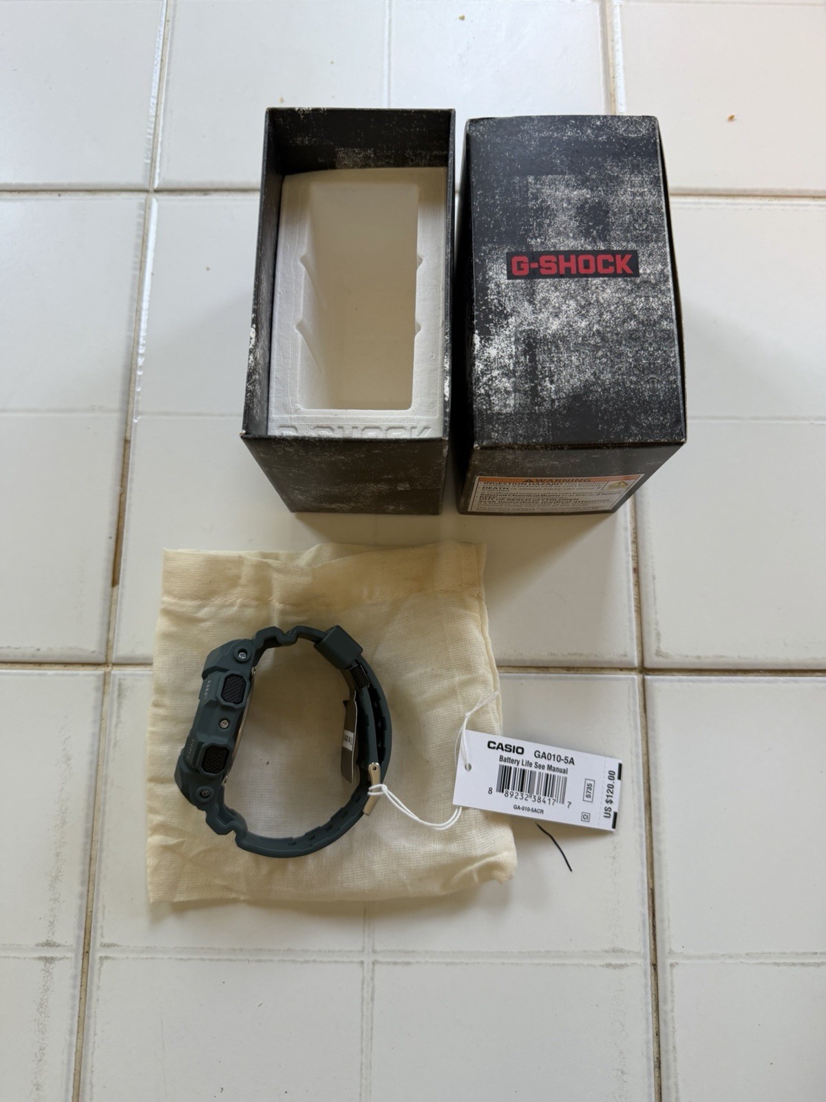 Men’s 10 Year Battery G-Shock GA010-2A