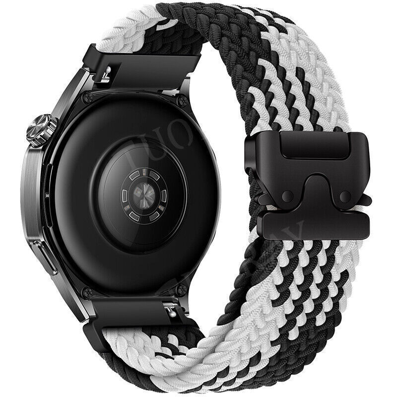 Braided Nylon Loop Watch Strap Band for Garmin Vivoactive 3S/4S/Venu 3S/2S/Rey