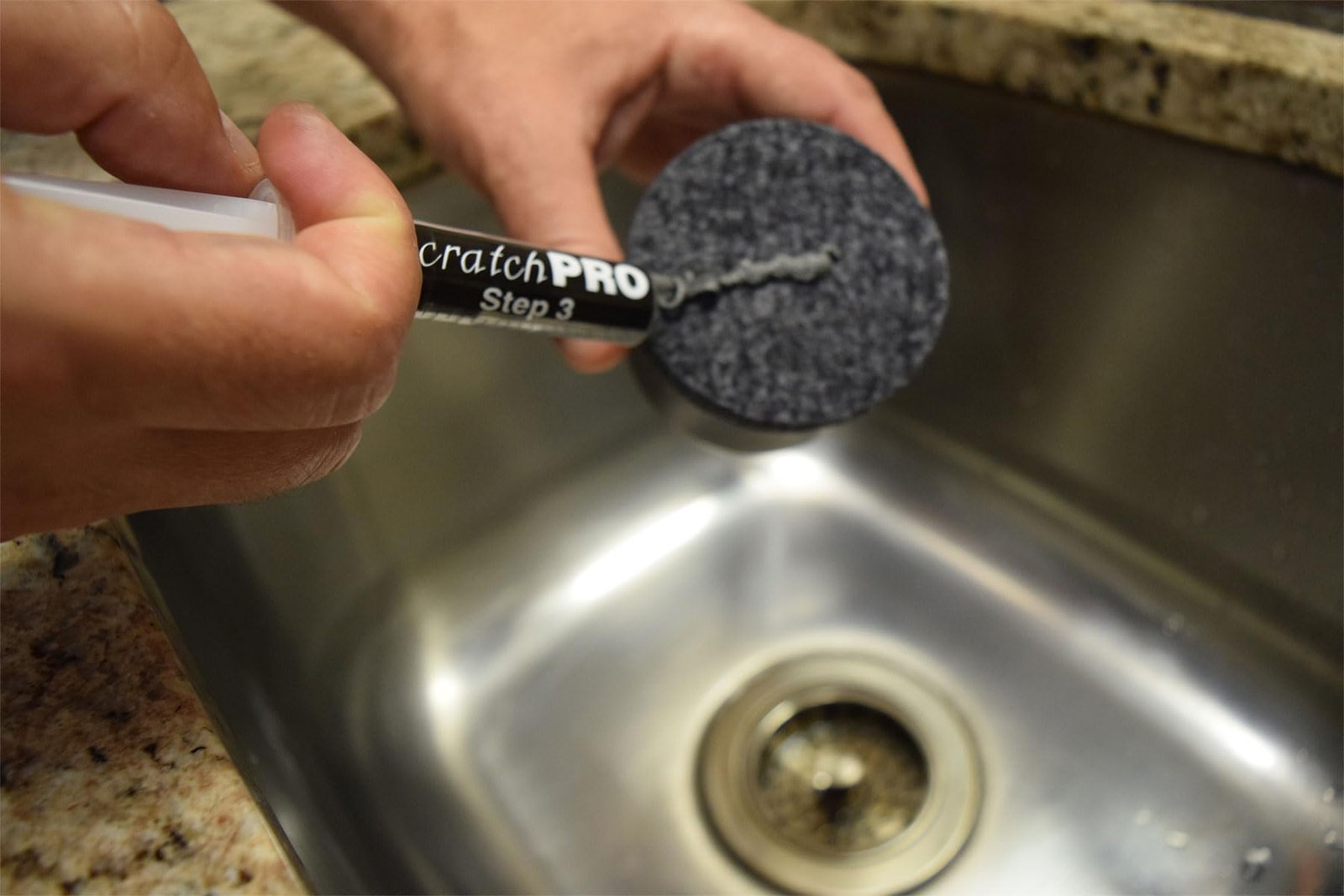 Stainless Steel Sink Scratch Repair Kit – Polishing and Restoration Tools