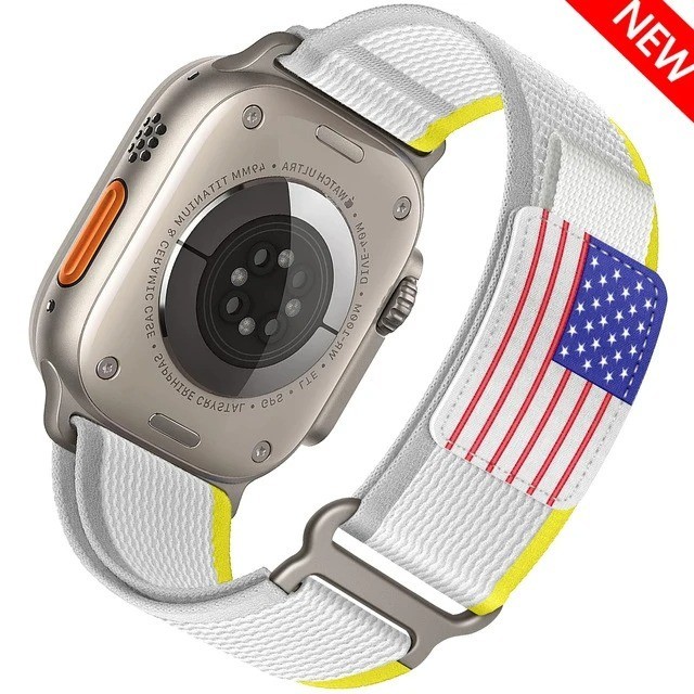 Nylon Strap Band For Apple Watch iWatch Series 10 9 8 7 6 SE Ultra 2 38mm-49mm