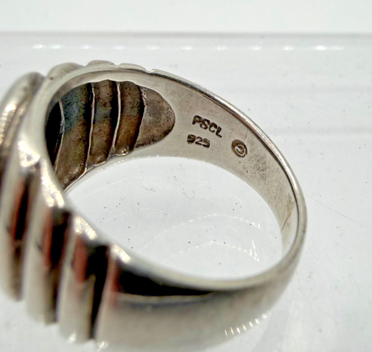 Vintage Grateful Dead Ring 925 Sterling Silver Appox Size 7 3/4 Peter Stone PSCL