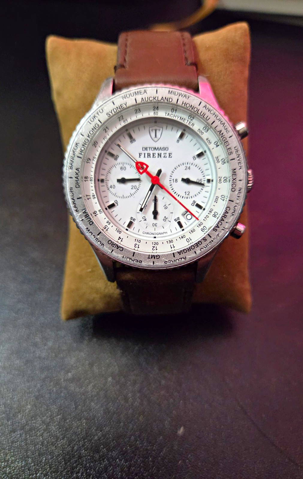 DETOMASO Firenze Quartz Chronograph (Scuffed And Needs Battery)