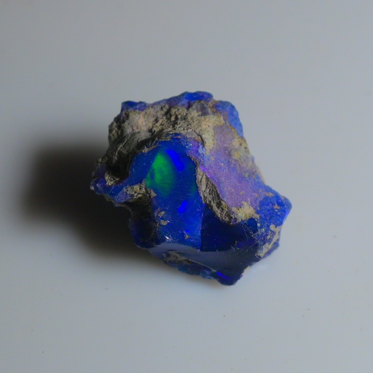 11.40 Ct Smooth Black Ethiopian Opal Rough, Ideal for Jewelry – Natural Raw Opal
