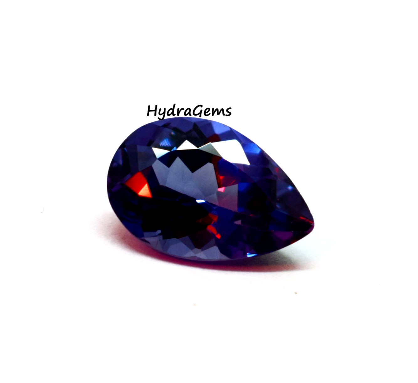 Pear Cut Russian Color Change 7.50 Ct Natural Alexandrite Flawless Collector Gem