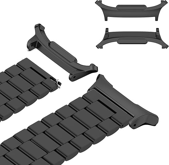 1/2Pairs For Samsung Galaxy Watch8 Metal Stainless Steel Connection Adapter Band