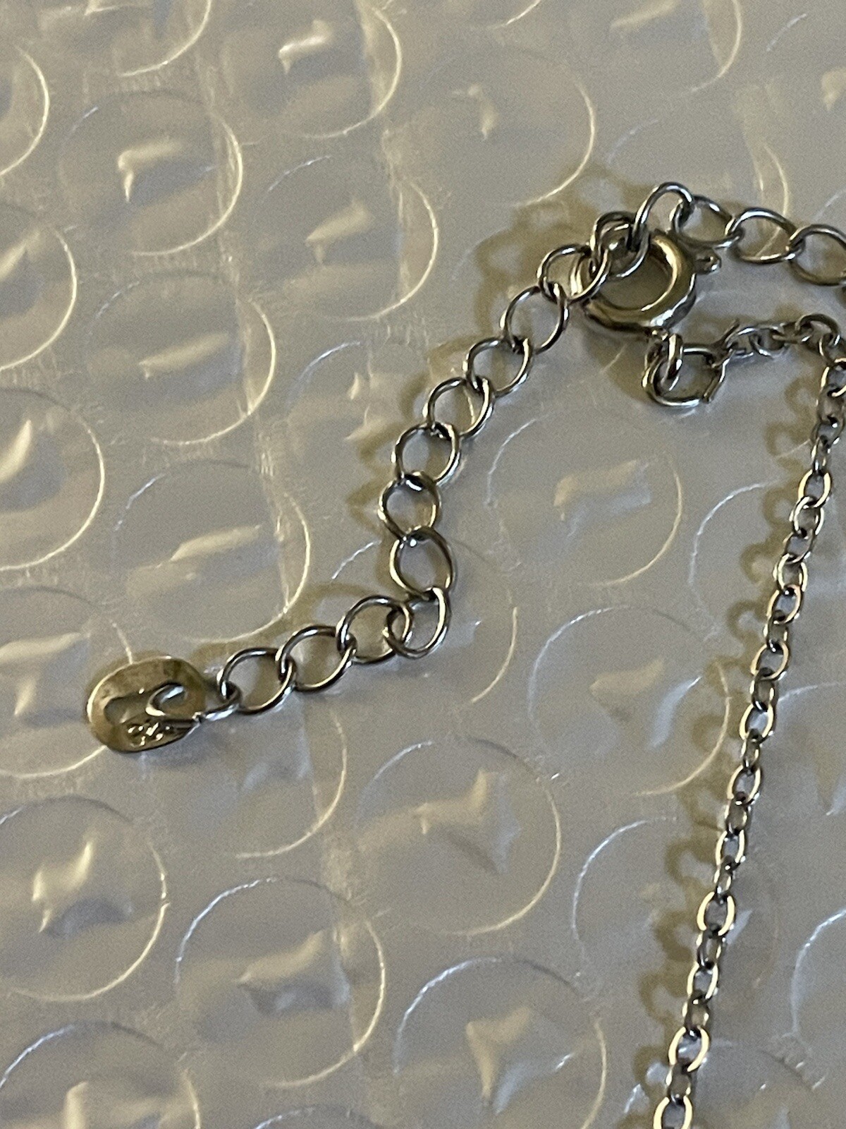 Capricorn Zodiac Necklace Sterling Silver 925 adjustable 17.5”-20” #386