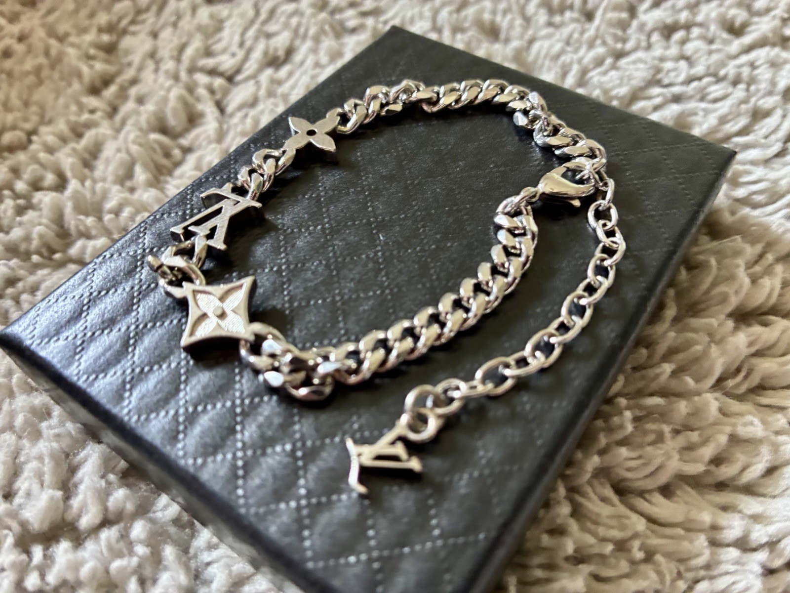 Louis Vuitton Monogram Row Bracelet – no blemishes