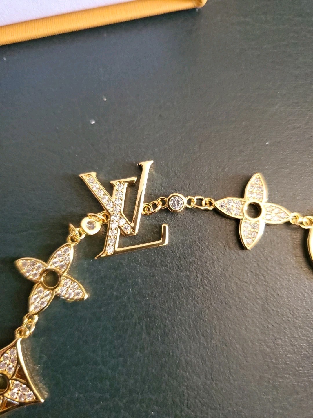 LOUIS VUITTON Bracelet Monogram Colorful Charm Goregeous