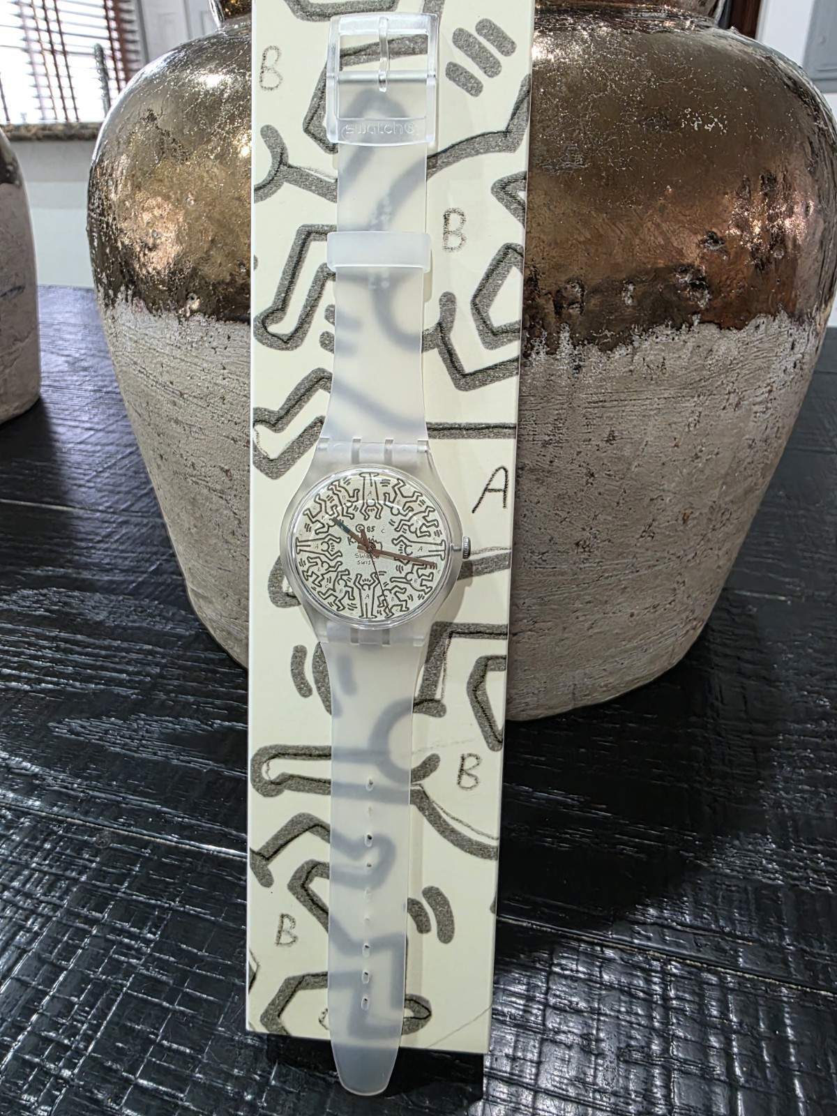 Keith Haring x Swatch Break Free Collection From the Archive SO29Z145 41mm