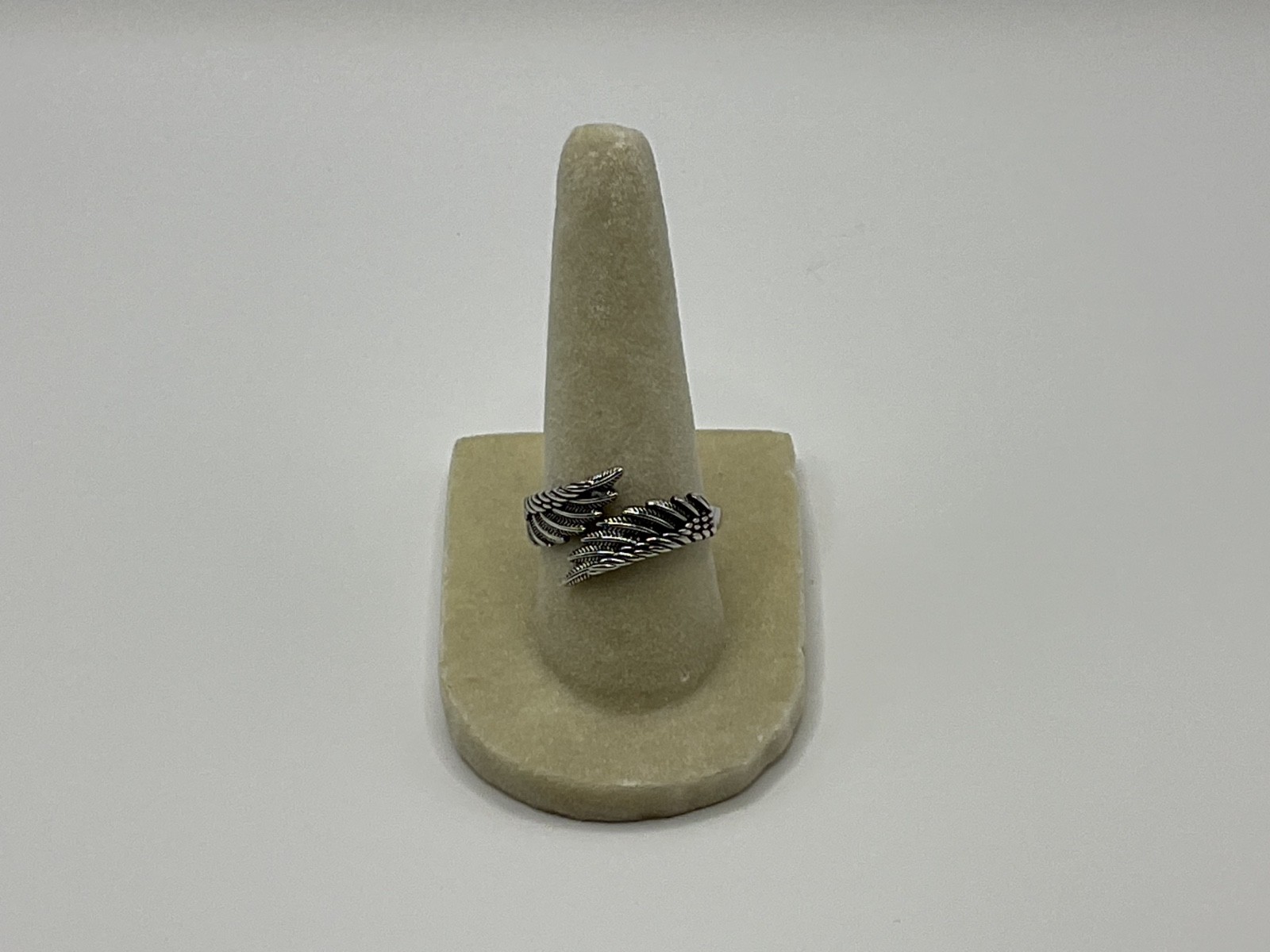 Guardian Angel Wings Adjustable Ring Silver Colors- FREE SHIPPING