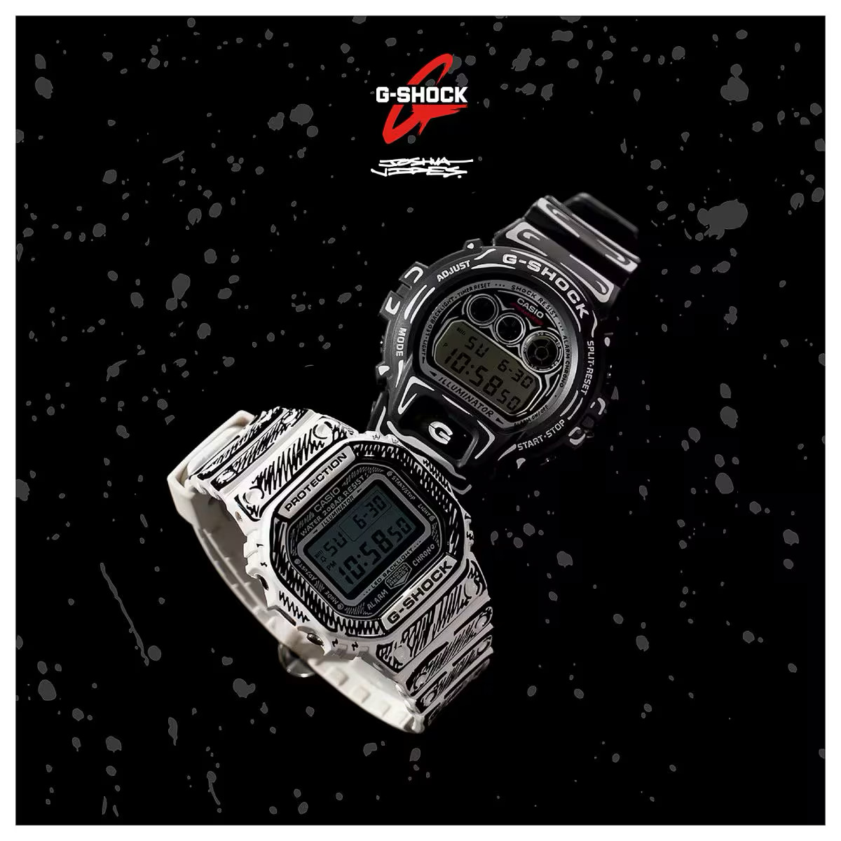 Casio G Shock | DW5600JV-7 Joshua Vides collaboration
