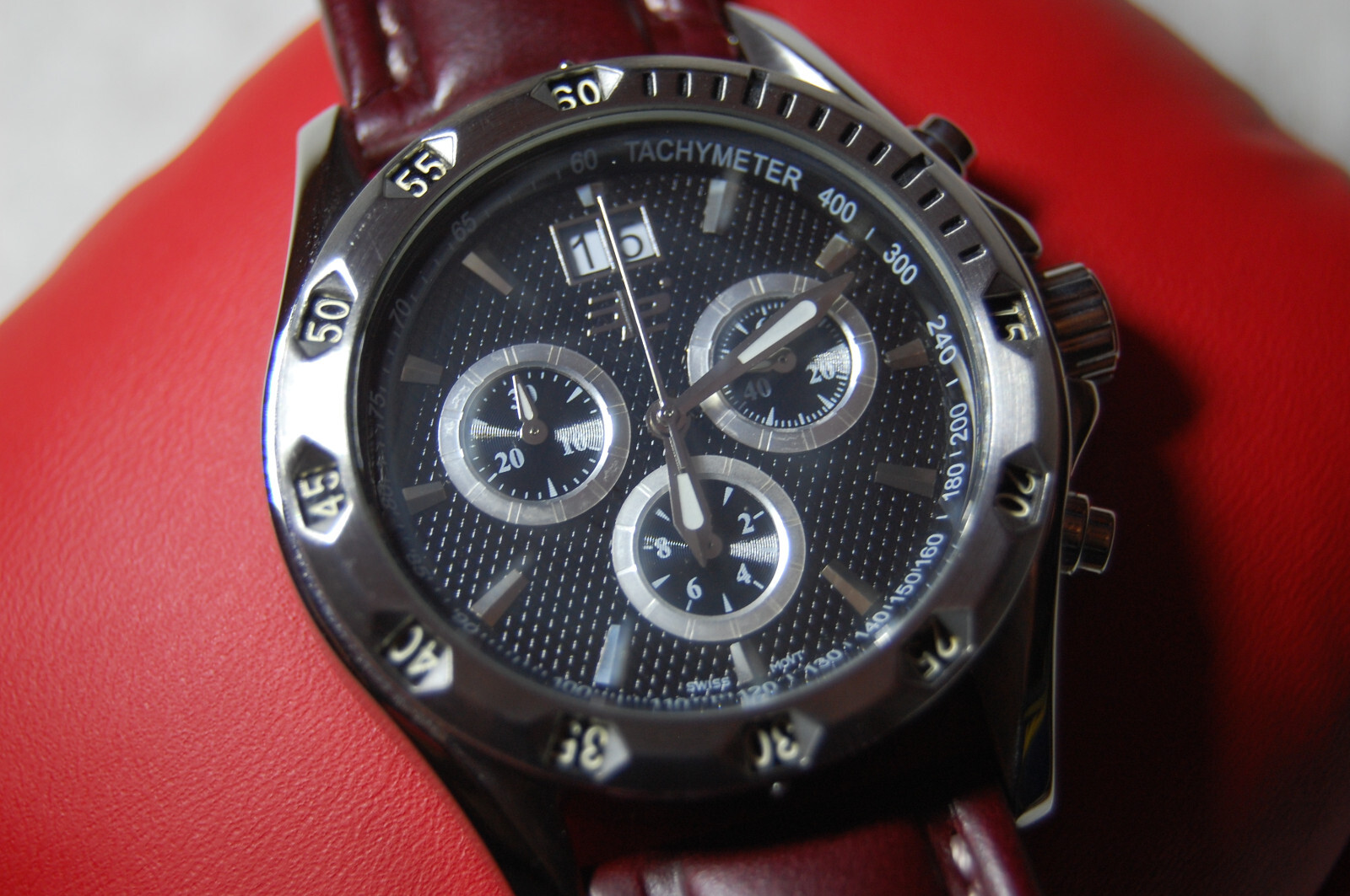 32 Degrees Altitude Watch 42mm Swiss Made ISA Movement Sport Chronograph