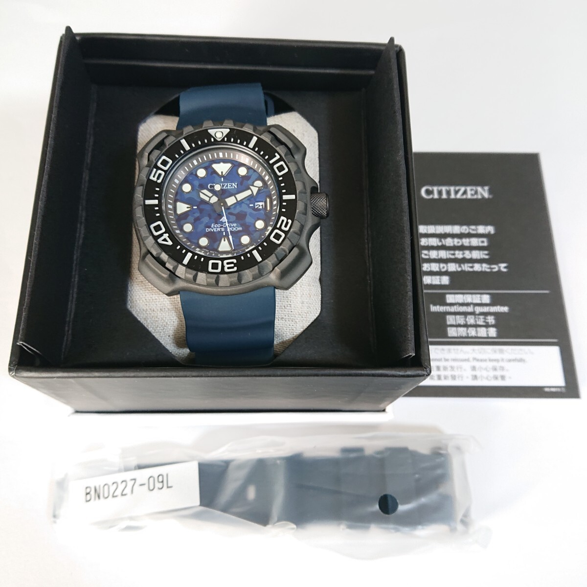 Citizen Promaster BN0227 09L PROMASTER MARINE Diver 200m Eco Drive Titanium